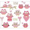 pink owls
