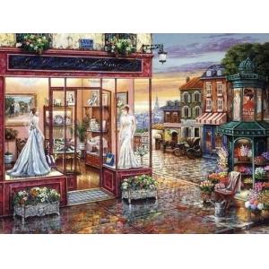 the wedding dress shop