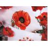 Red Poppies 2,cotton Thread,Cushion case Counted Cross Stitch Kits, Embroidery Kits, 40x40 cm Cushion case Counted Cross