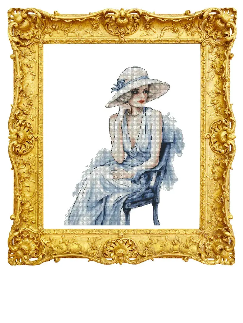 18ct counted 14ct cross stitch kit dancer cross stitch kit