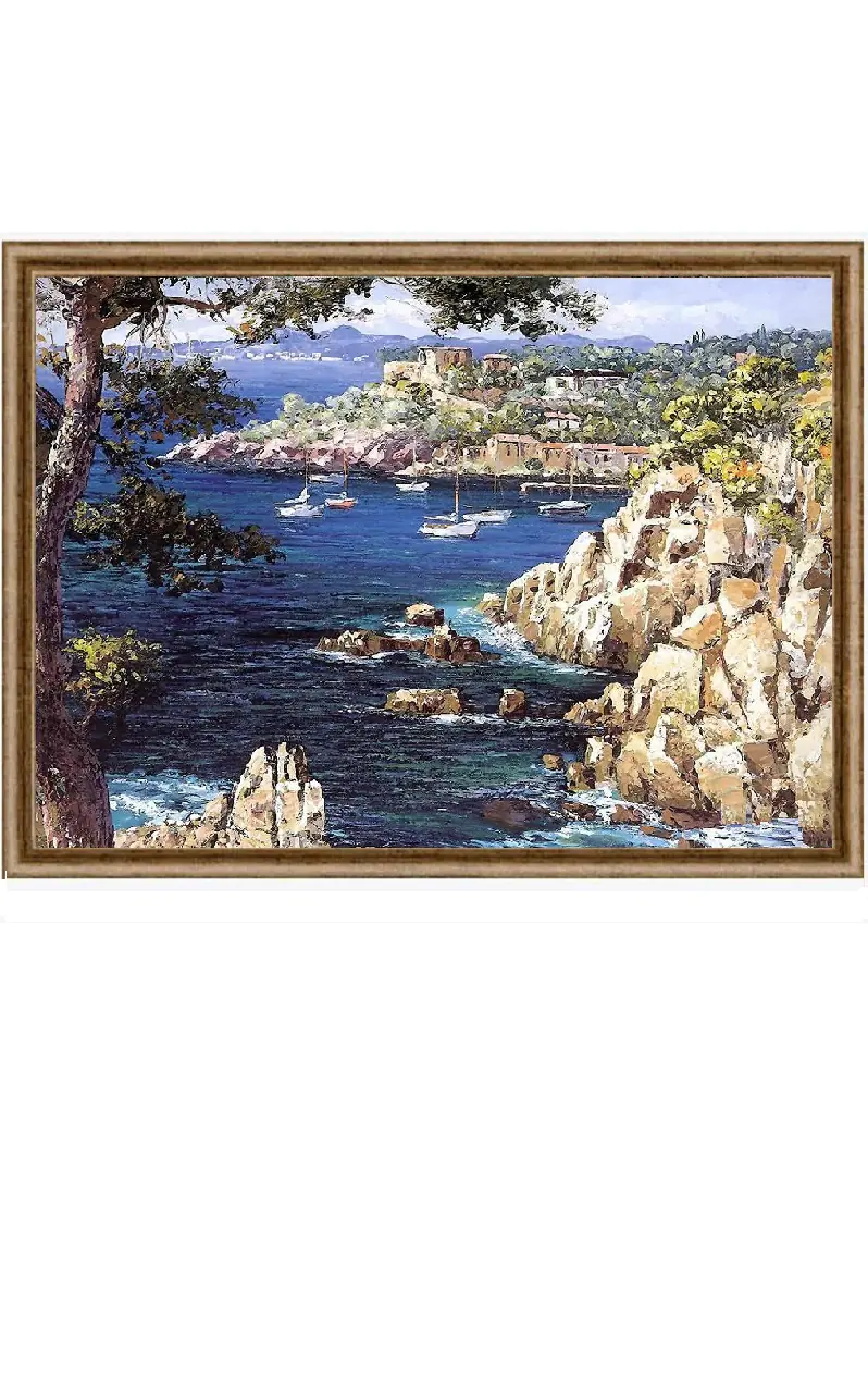 super big counted 14ct cross stitch kit european street scene cross stitch kit