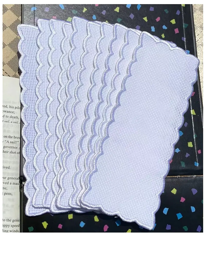 14ct,16ct,18ct cross stitch bookmark, aida cloth bookmark to DIY cross stitch