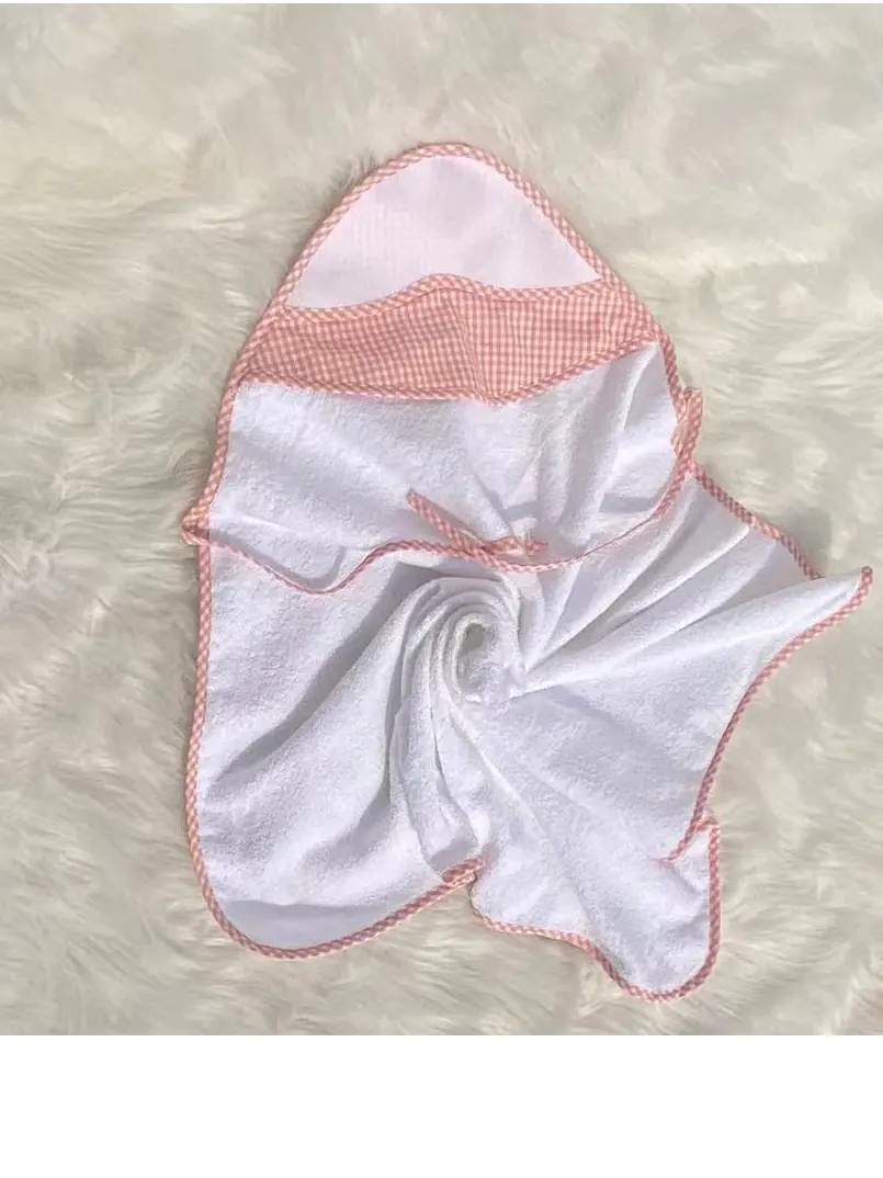 hooded new born baby swaddle DIY , cross stitch kits ,gift for new mom . for new grandma
