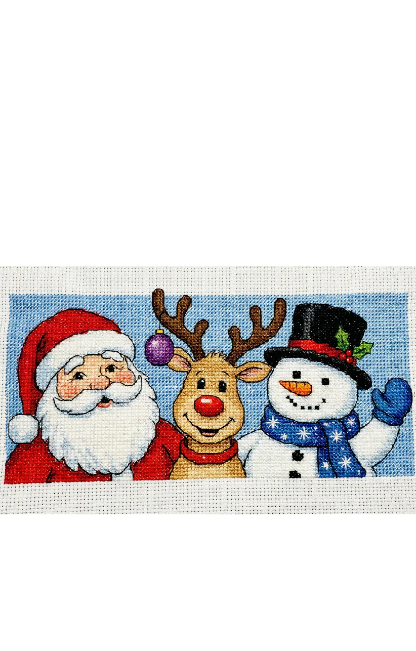 Christmas cross stitch,small easy fast cross stitch kit