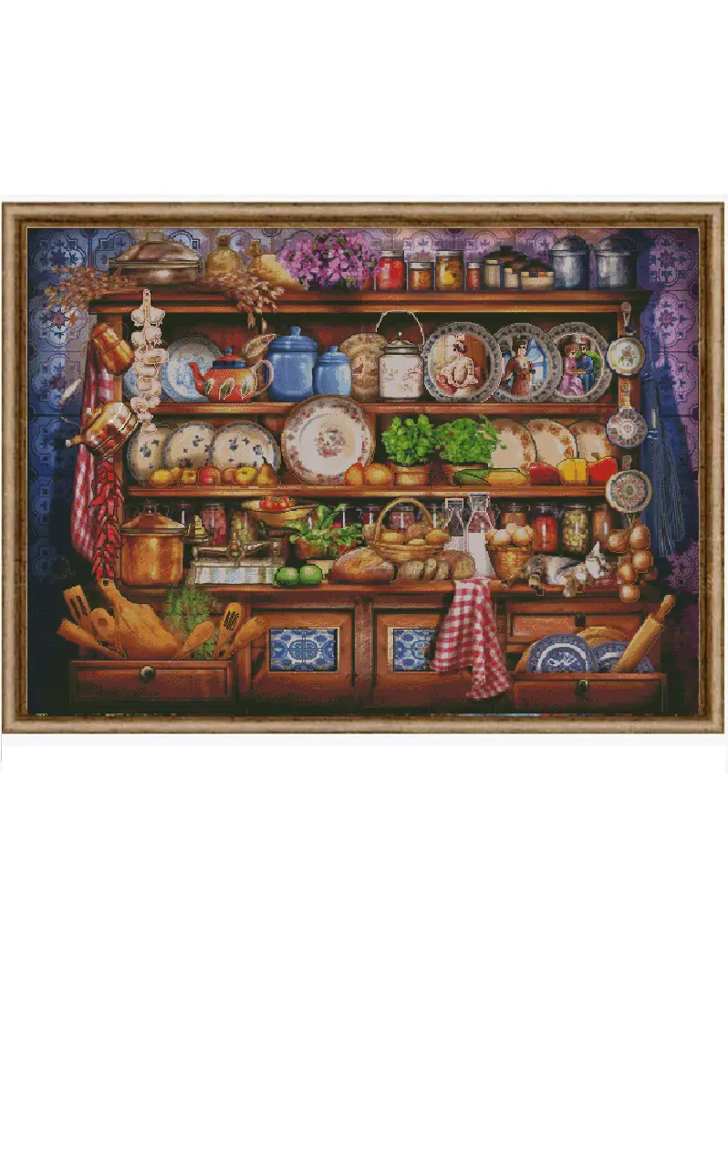 super big cotton cross stitch kits, max stitch big cross stitch series plate