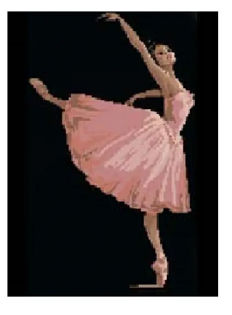 ballerina charming queen vintage style series cross stitch kits, portrait of beauty cross stitch kits