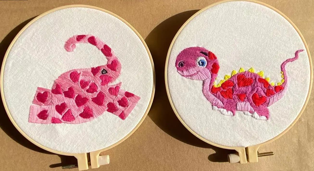 stamped cotton easy cross stitch, preprinted hand embroidery kits stamped cotton easy cross stitch, preprinted hand embroidery kits