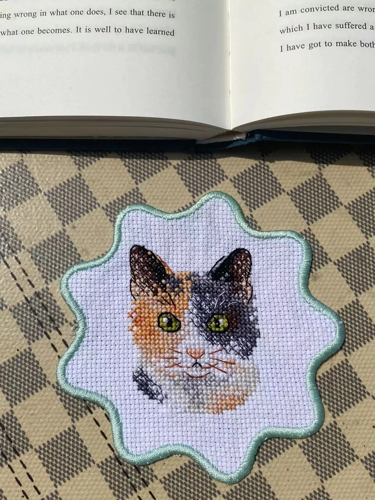 14ct coaster cat cross stitch kits