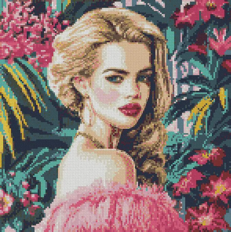 14ct,Cotton, Counted Cross Stitch kit,200x200 Stitch,36x36cm,DIY Sampler Nature Scene wall Sampler DIY needlecraft kit