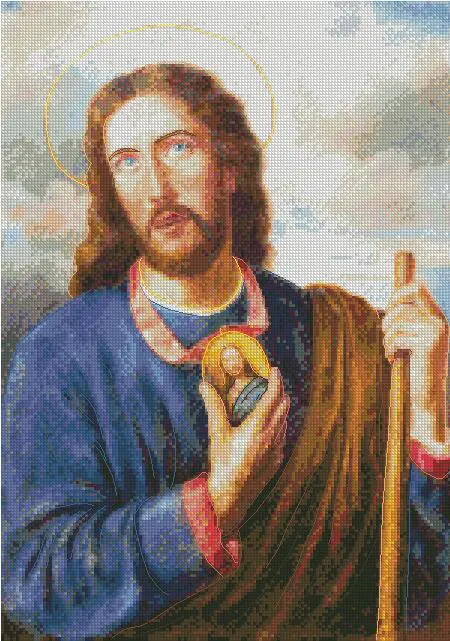 god, cross stitch kits,14ct counted cotton cross stitch sampler DIY